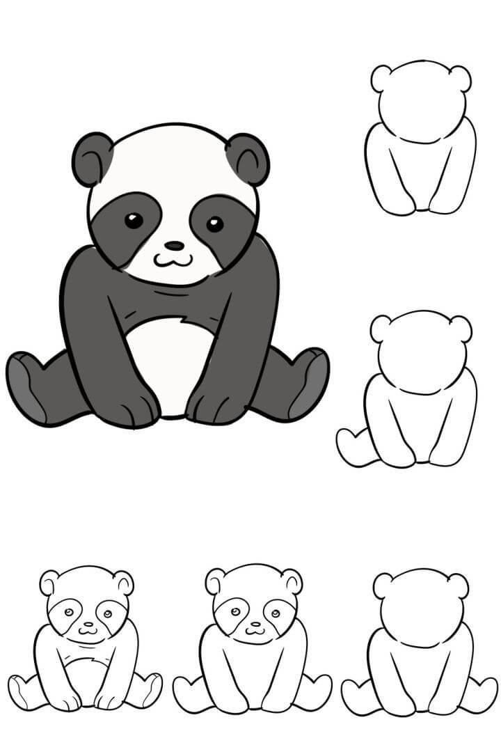 Panda bear idea (10) dessin