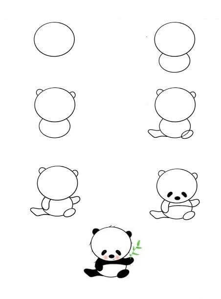 Panda bear idea (11) dessin