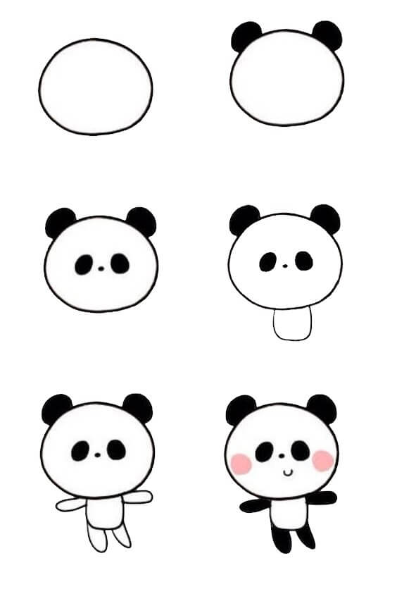 Panda bear idea (12) dessin