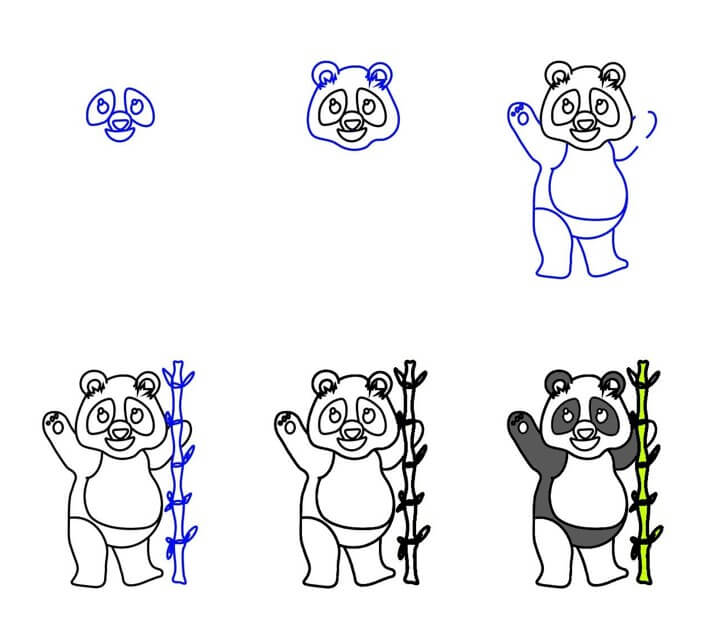 Panda bear idea (45) dessin