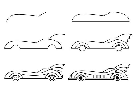 Concept de voiture de course F1 (9) dessin