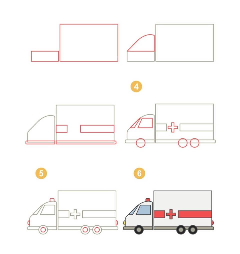 Idée d'ambulance (11) dessin