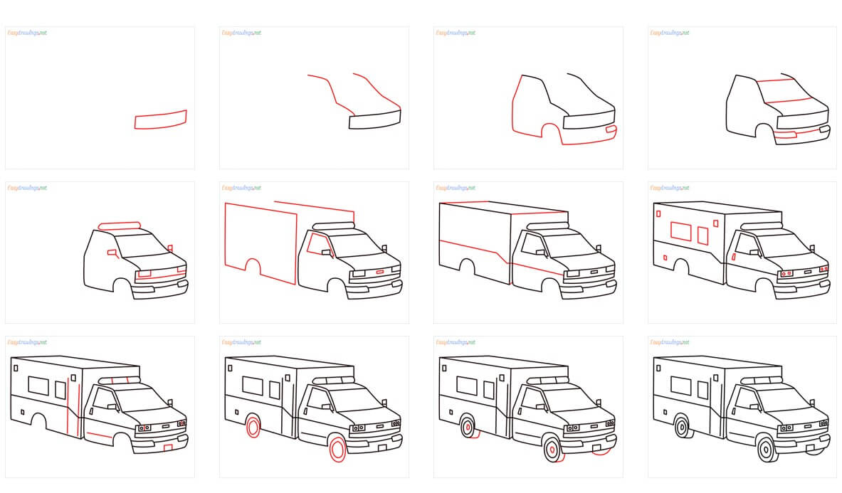 Idée d’ambulance (13) dessin