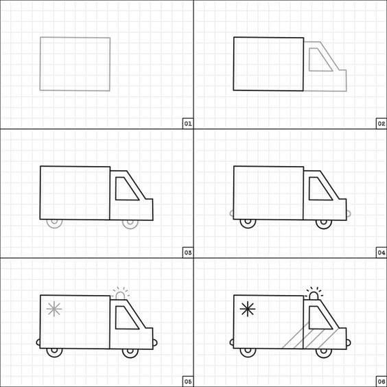 Idée d’ambulance (6) dessin