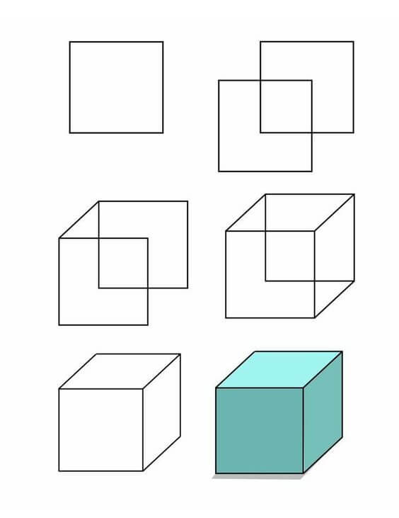 Idées de cubes (1) dessin