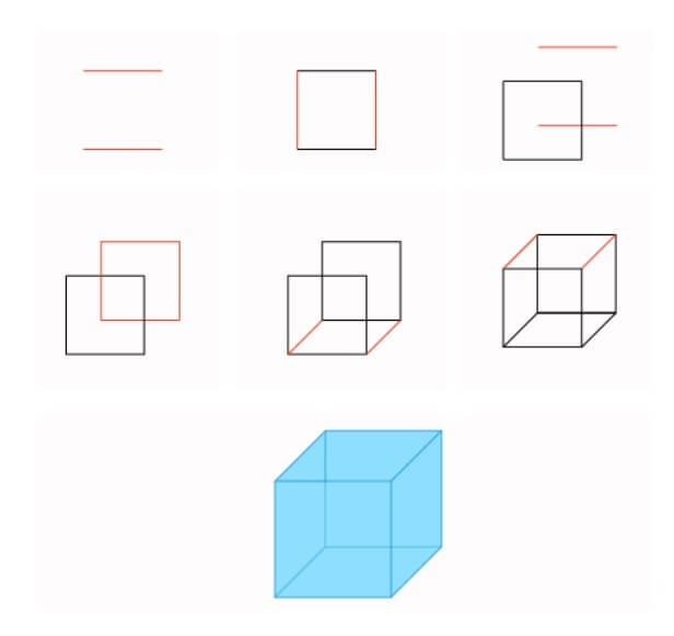 Idées de cubes (12) dessin