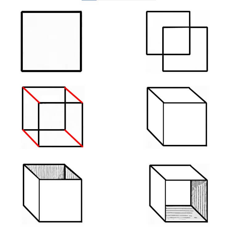 Idées de cubes (14) dessin