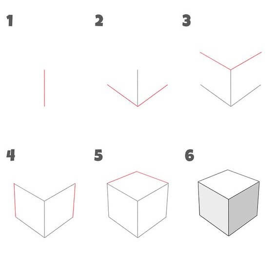 Idées de cubes (3) dessin