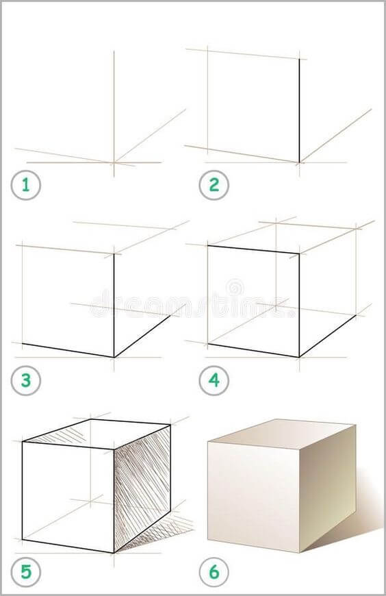 Idées de cubes (8) dessin