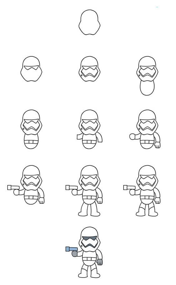 Idées de stormtroopers (1) dessin