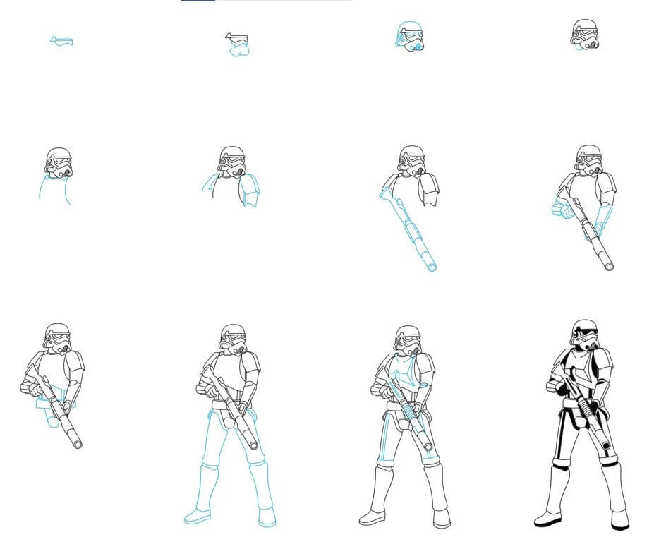 Idées de stormtroopers (8) dessin