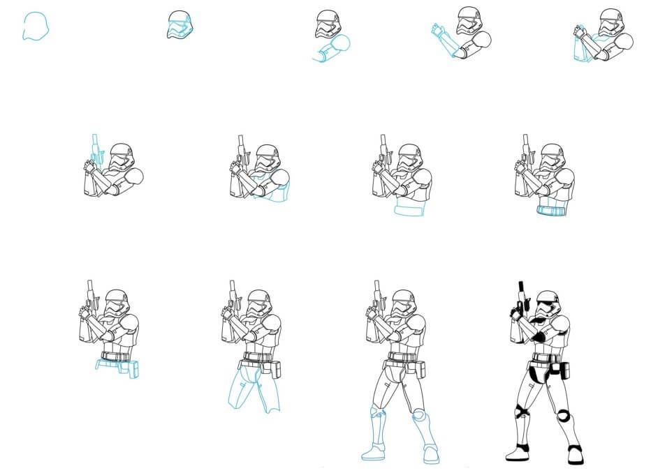 Idées de stormtroopers (9) dessin