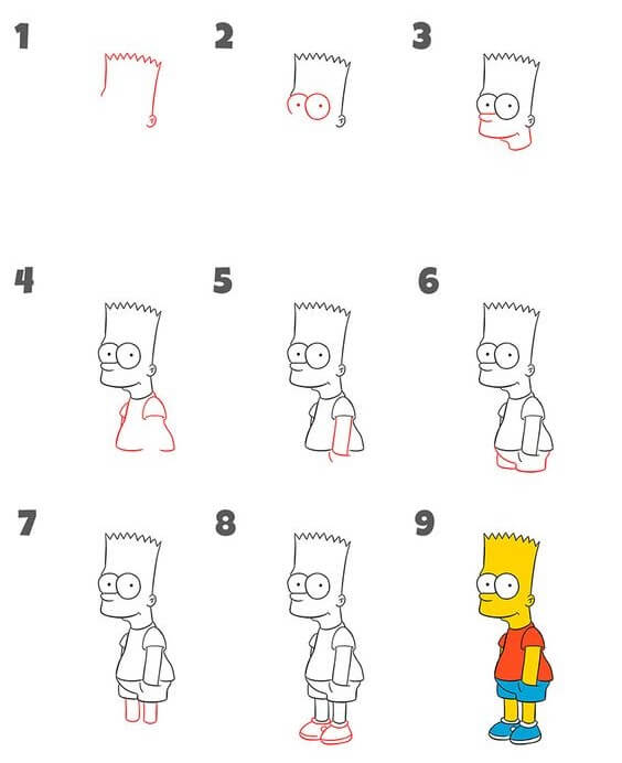 Bart simpson (3) dessin