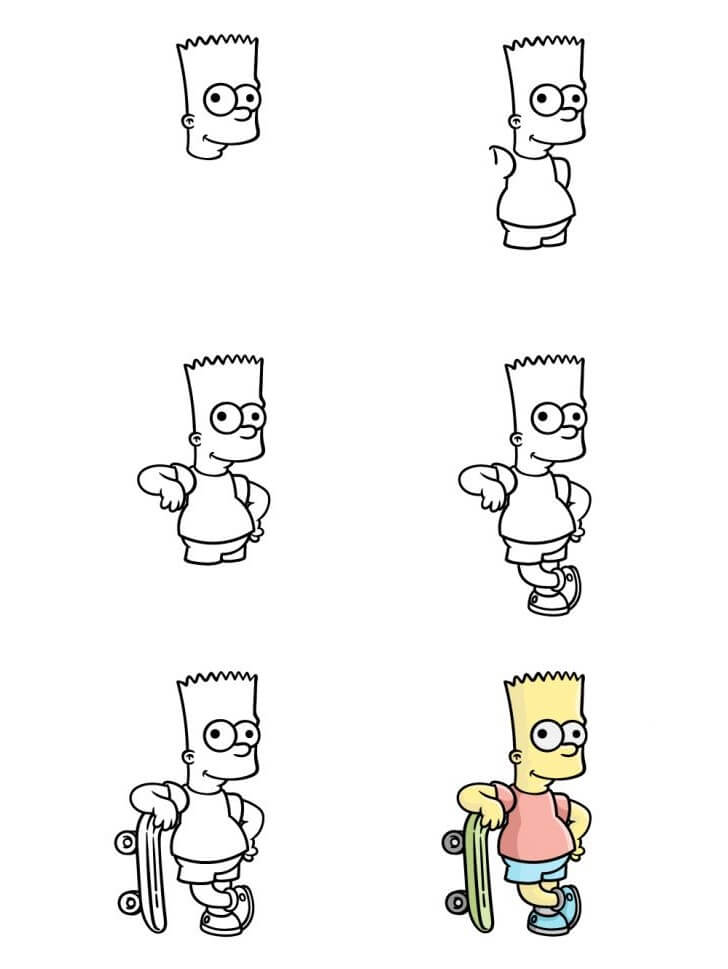 Bart simpson (4) dessin