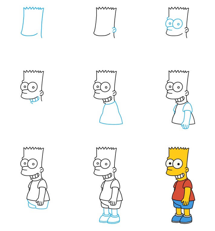 Bart simpson (7) dessin