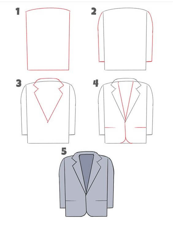 Blazer dessin