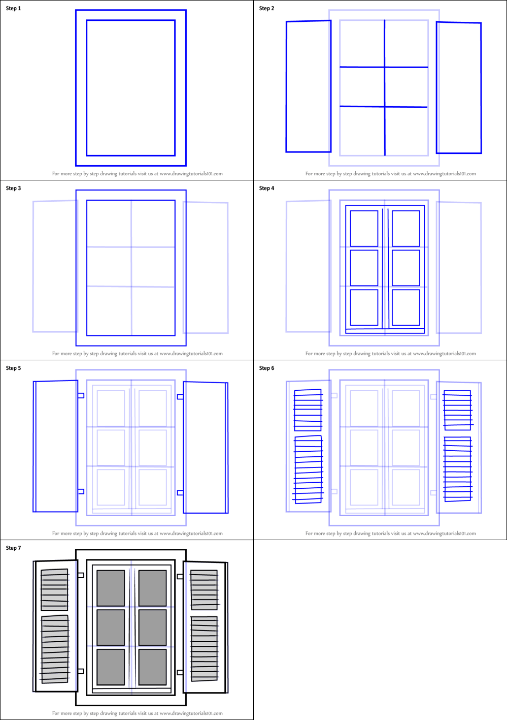 Fenêtre simple (1) dessin