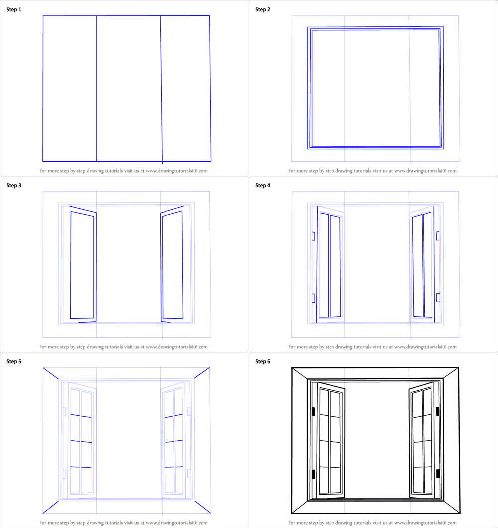 Fenêtre simple (2) dessin