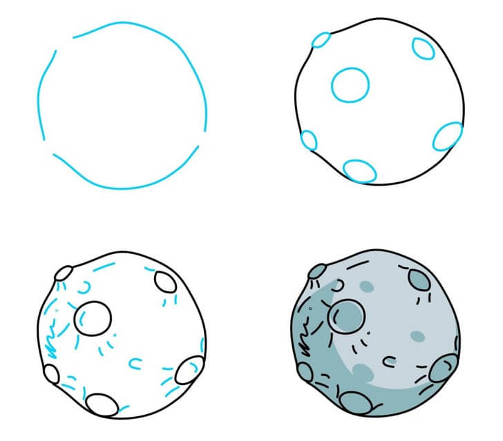 30 Facile Et Mignon Id es De Dessin Lune Comment Dessiner Lune 30 Facile Et Mignon Id es De Dessin Lune Comment Dessiner Lune