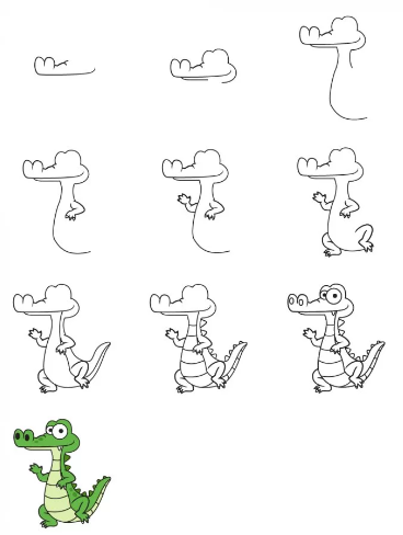 Crocodile dessin