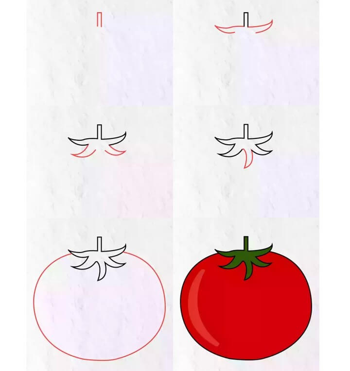 Idée tomate (10) dessin