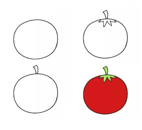 Idée tomate (8) dessin