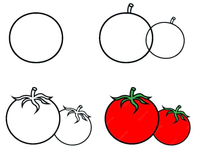 Idée tomate (9) dessin