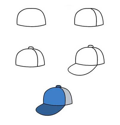 Idées de casquettes (5) dessin