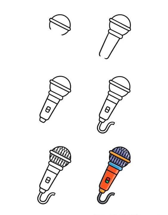 Idées de microphones (3) dessin