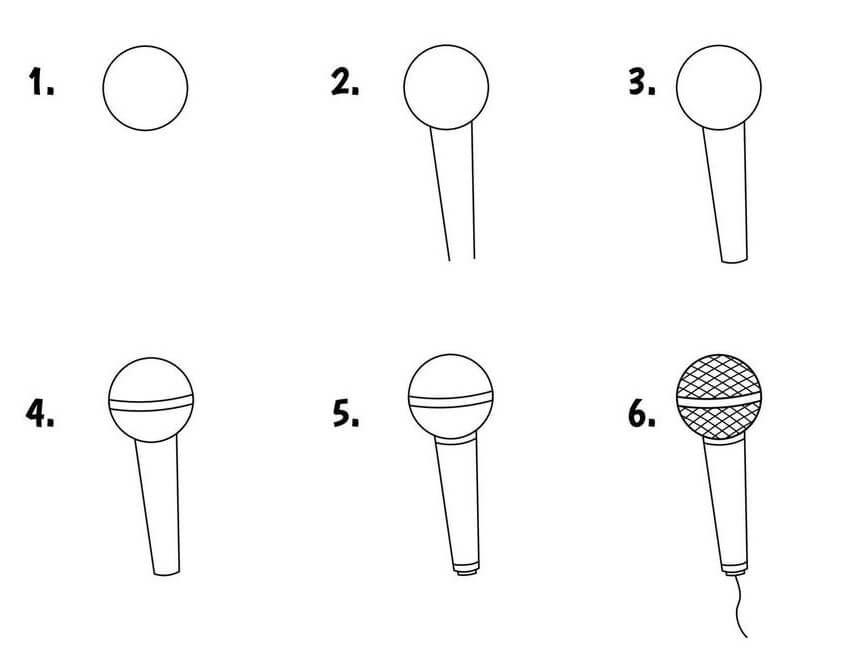 Idées de microphones (4) dessin