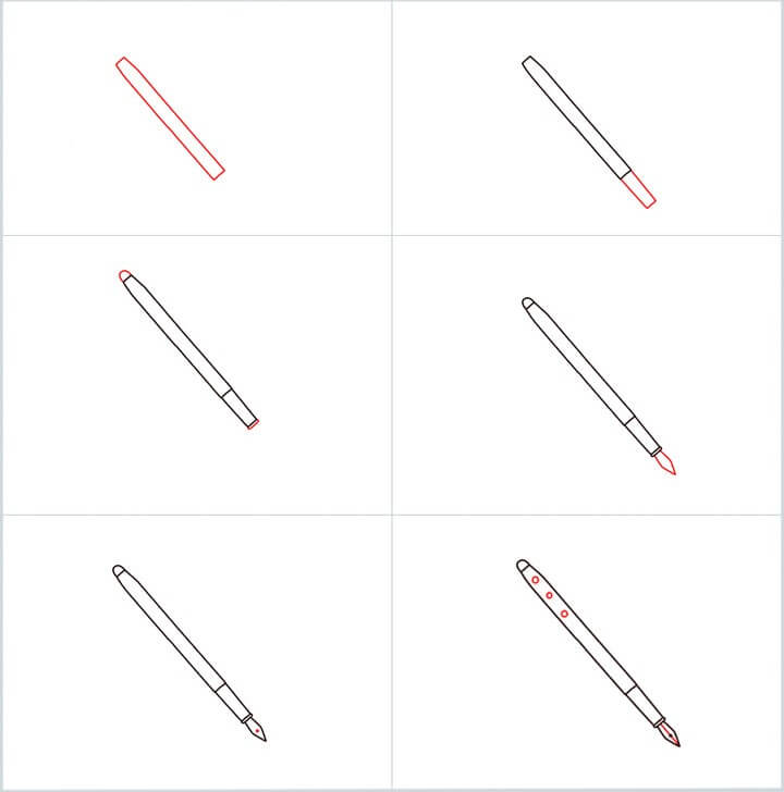 Idées de stylos (2) dessin