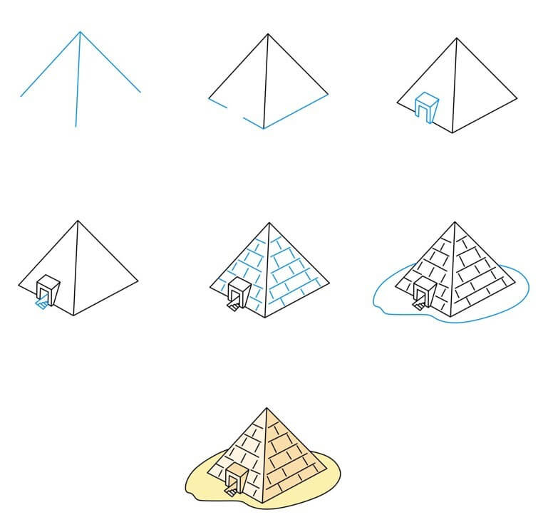 Idées pyramidales (16) dessin