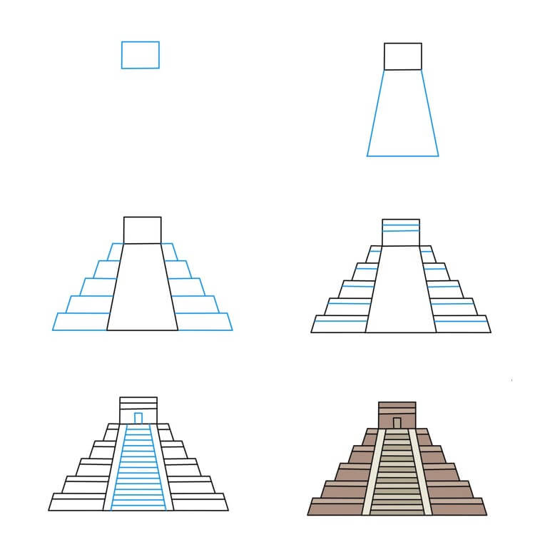 Idées pyramidales (18) dessin