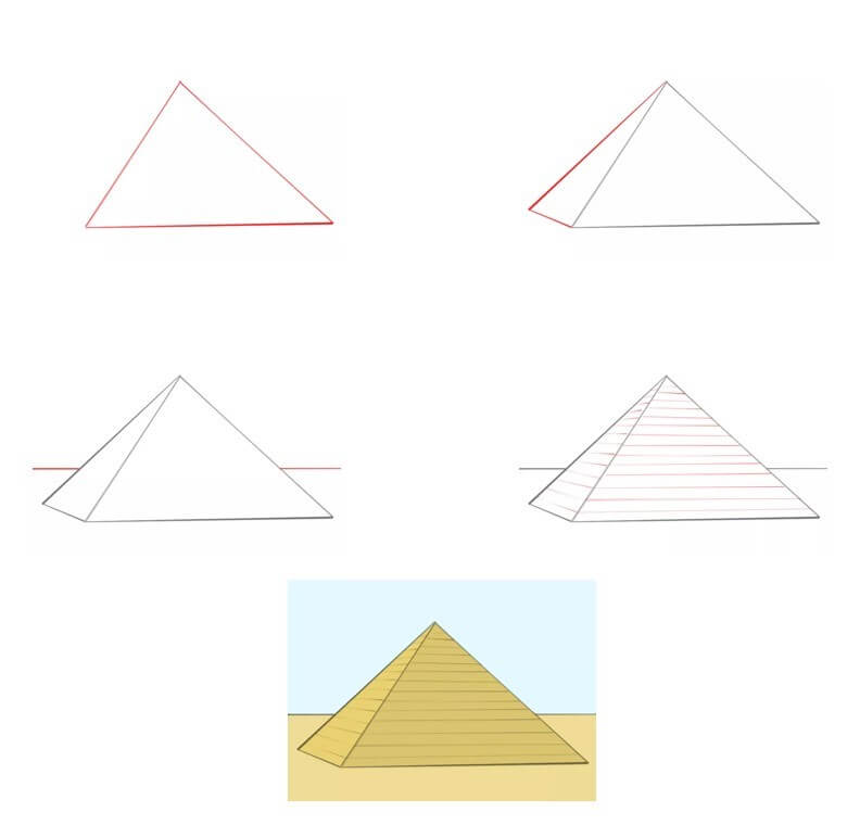 Idées pyramidales (19) dessin