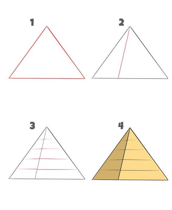 Idées pyramidales (5) dessin