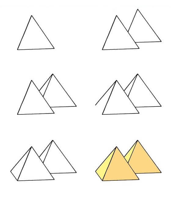 Idées pyramidales (6) dessin