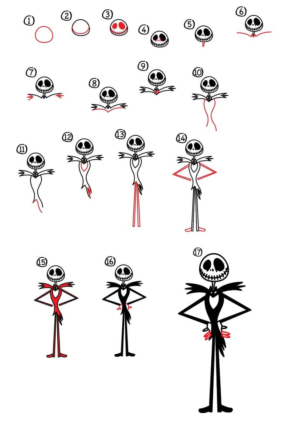 Idées Skellington (1) dessin