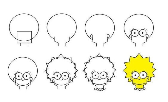 Marge Simpson (12) dessin