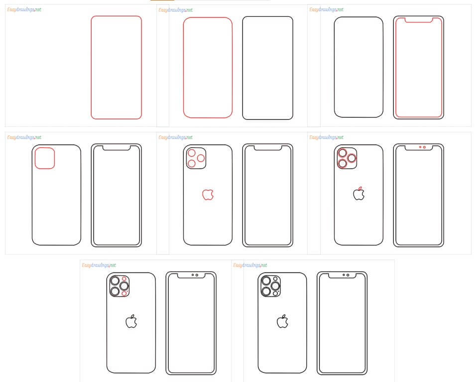 Téléphones intelligents (11) dessin