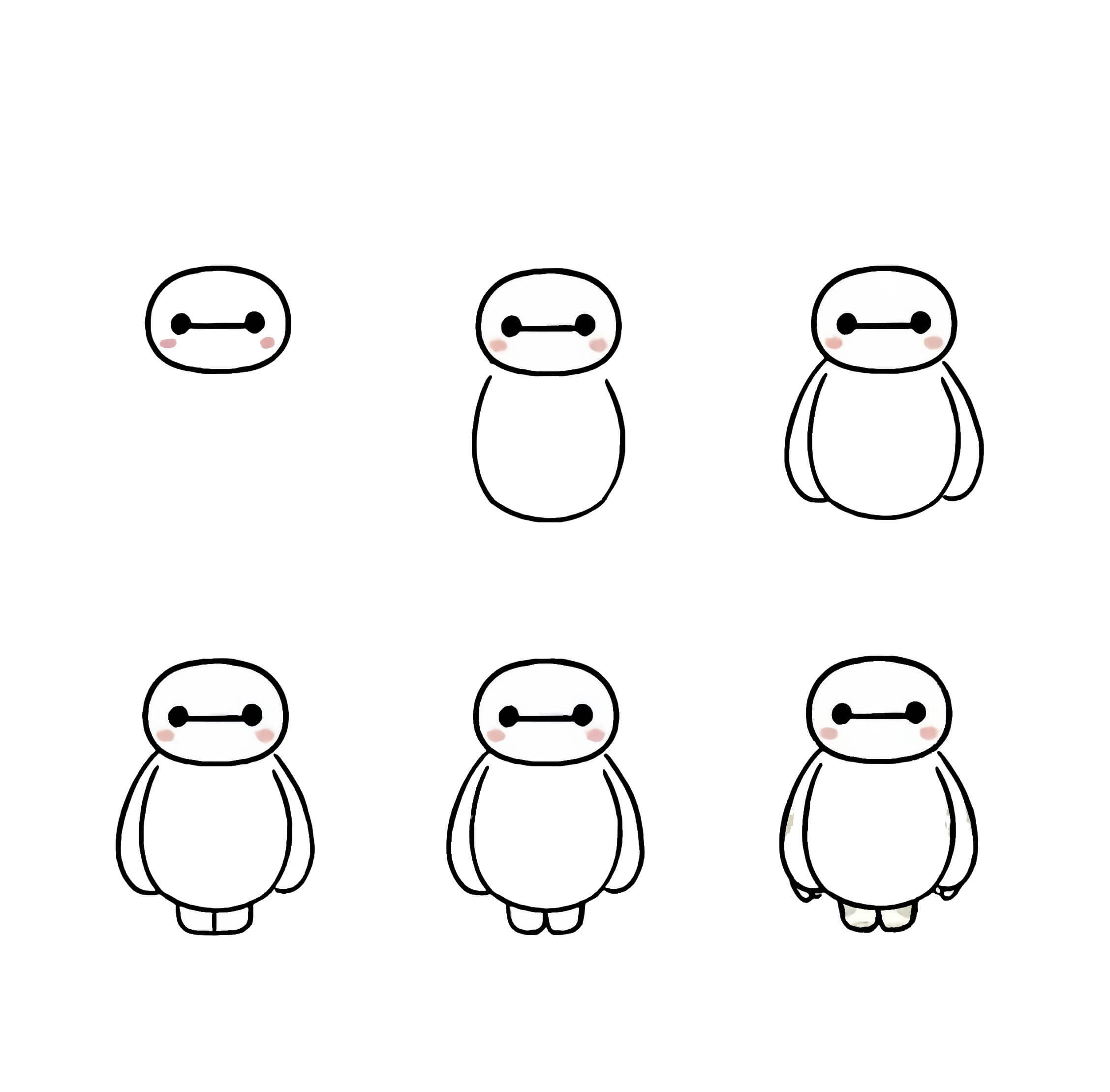 Baymax mini dessin