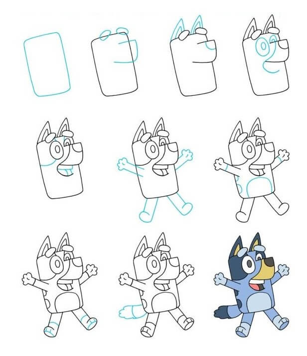 Bluey idée (4) dessin