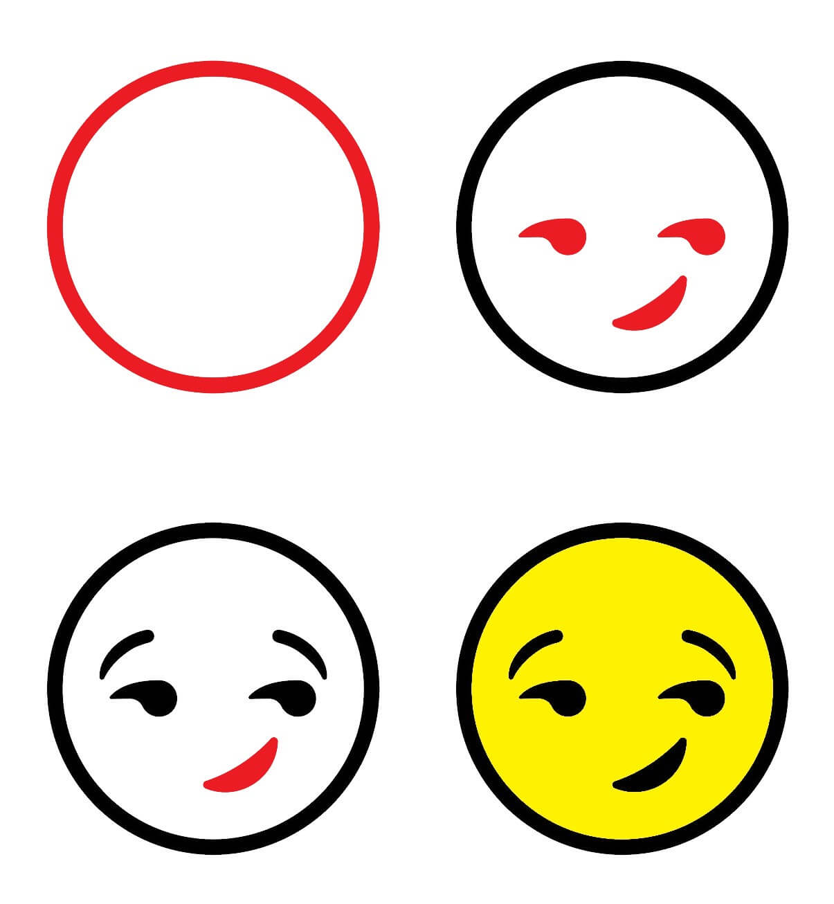 Emoji souriant dessin