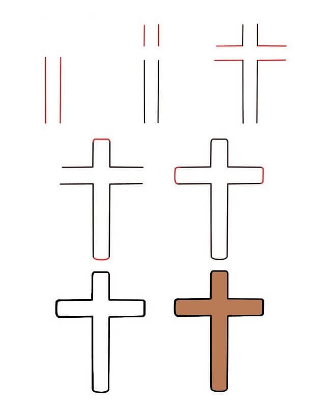 idée de crucifix (1) dessin