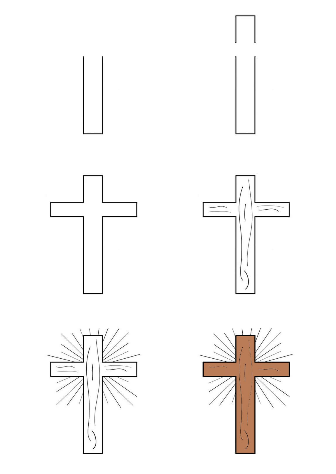 idée de crucifix (10) dessin