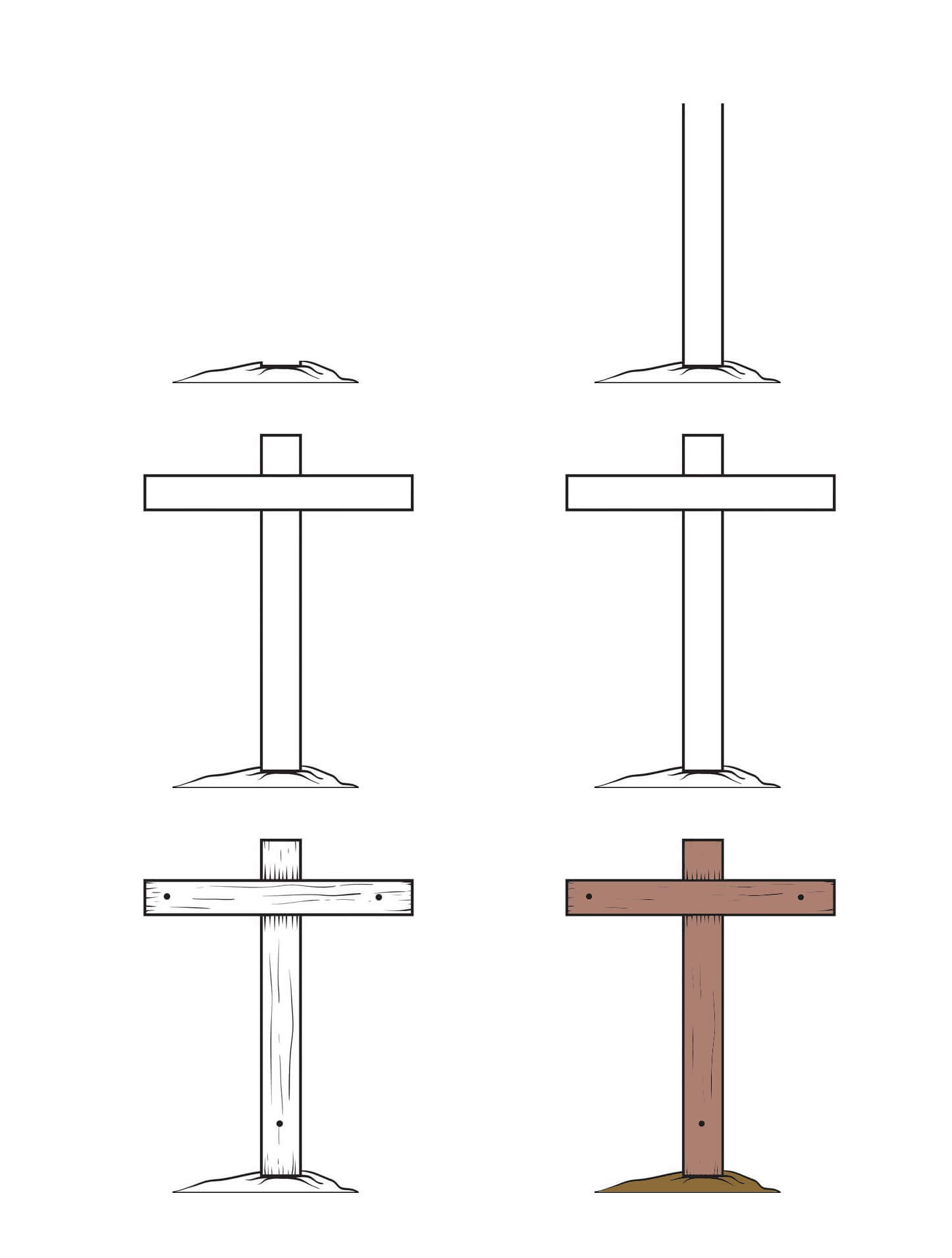 idée de crucifix (11) dessin