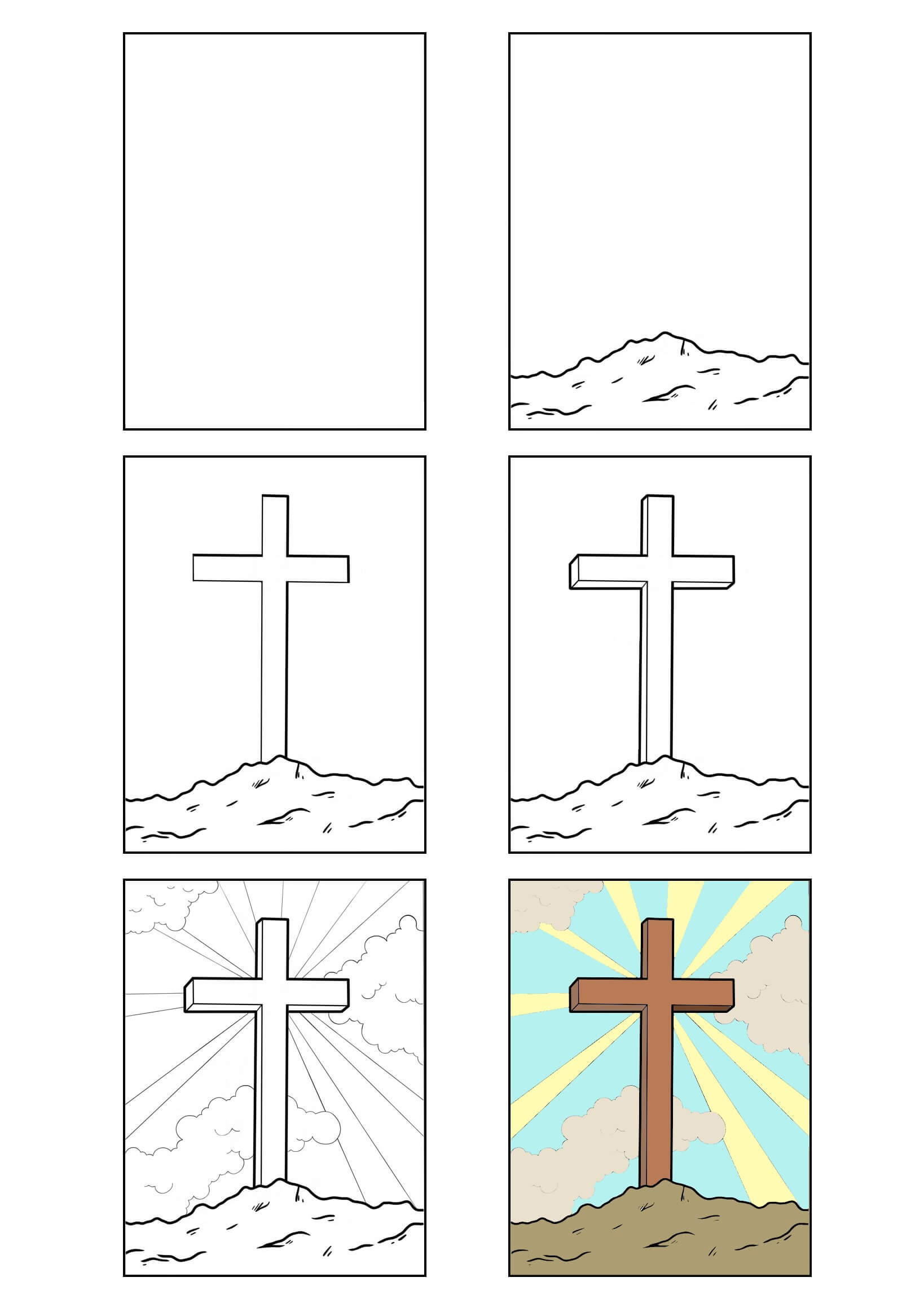 idée de crucifix (14) dessin