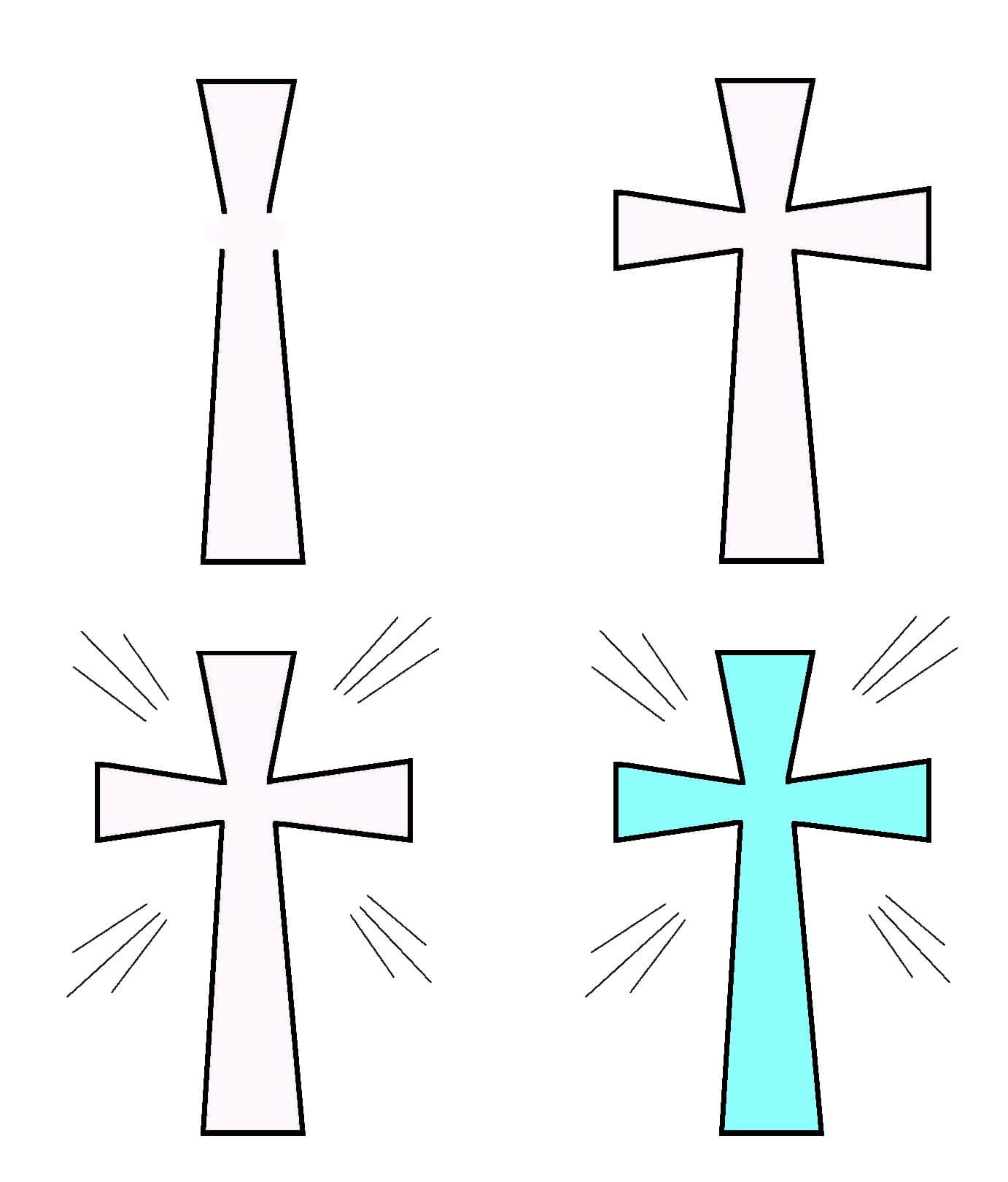 idée de crucifix (17) dessin