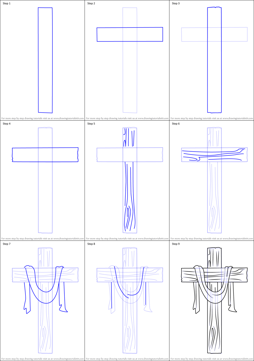 idée de crucifix (18) dessin