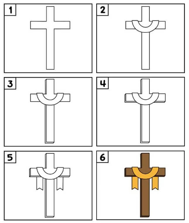 idée de crucifix (4) dessin