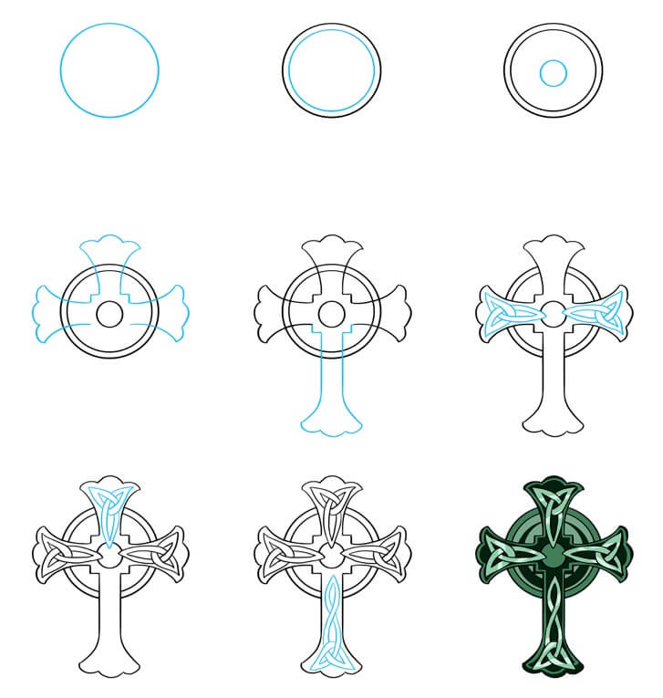 idée de crucifix (9) dessin